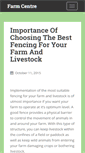 Mobile Screenshot of farmcentre.com